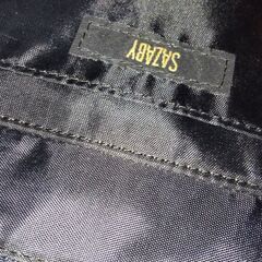 SAZABY 黒　トートバッグ　就活かばんなどにの画像