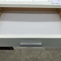 ★リユースのサカイ高崎店★TJ13649 不二貿易(株) 食器棚 白 H89.5×D41×W59 クリーニング済みの画像