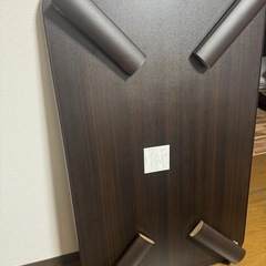 ニトリ製折りたたみローテーブルの画像