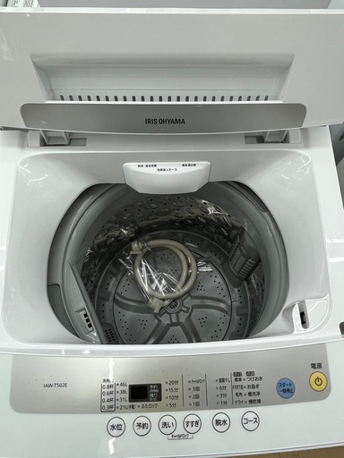 【ドリーム池田店♪ジモティ割対象】 アイリス 5kg洗濯機 IAW-T50E 2021年製 99680000038364