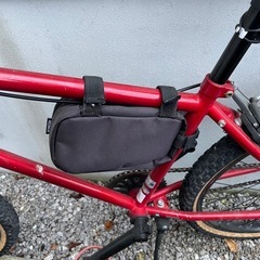 自転車 BMXタイプ 大人用  フレームバッグ付き
の画像