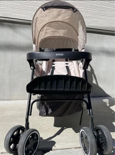 ［格安］KATOJI 2人乗りベビーカー ベージュ ベビーカー 2-Seater next （サンドベージュ）」について｜カトージの商品