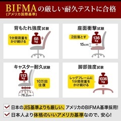 キャスター付きチェアの画像