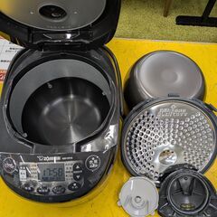【未使用品】IH炊飯ジャー 炊飯器 象印 ZOUJIRUSHI 極め炊き NW-VR18-BA 10合炊き 1升炊き 2025年製 黒まる厚釜 白米炊き分け3コース：ブラックの画像