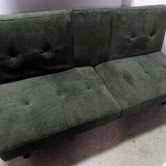 ソファベッド 2人掛けコンパクト 【自社配送は札幌市内限定】店頭お引き取り歓迎 倉庫保管の画像