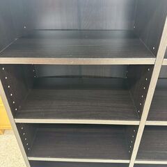 ★リユースのサカイ高崎店★TJ13652  棚 黒 H89×D29×W90 クリーニング済みの画像