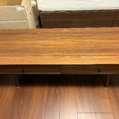 ローテーブル (収納付き・横幅広め)の画像