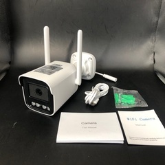 【177】新品1台 TP-08 3MP 防水屋外 WiFi セキュリティカメラ/長距離ナイトビジョン/AIモーション検出/2方向オーディオ/カラーナイトビジョンの画像