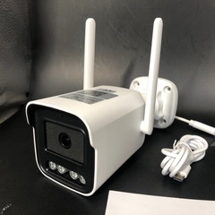 【177】新品1台 TP-08 3MP 防水屋外 WiFi セキュリティカメラ/長距離ナイトビジョン/AIモーション検出/2方向オーディオ/カラーナイトビジョンの画像