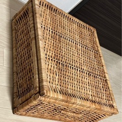 ラタンボックス(収納)の画像