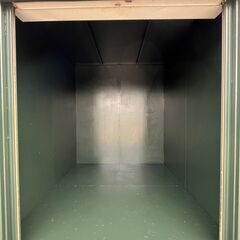 【三重/土日引き取り可】② シャッター倉庫　1坪　シャッター付 倉庫　PS-2R　物置　ハウス　バイク　コンテナ　自転車　【配送可】の画像