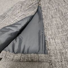 フリンジツイードジャケット　ワールドの画像