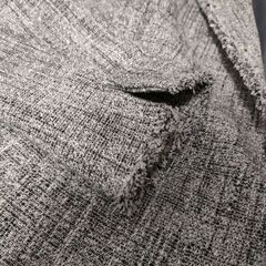 フリンジツイードジャケット　ワールドの画像