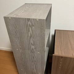 カラーボックス3個の画像