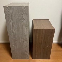 カラーボックス3個の画像