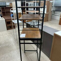★リユースのサカイ高崎店★TJ13656  ラック 茶/黒 H170.5×D45×W60 クリーニング済みの画像