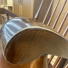 【ドリーム川西店御来店限定】☆ジモティー見たよ♪割引☆ロッキングチェア／クリーニング済み【2125560000042588】の画像