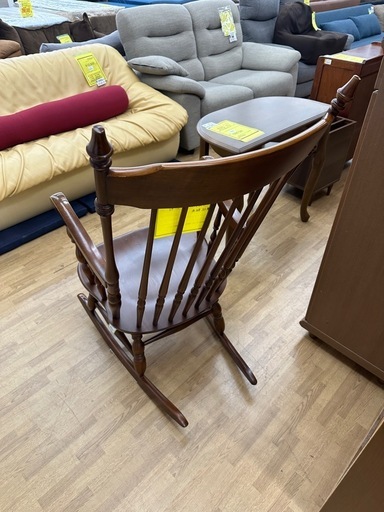【ドリーム川西店御来店限定】☆ジモティー見たよ♪割引☆ロッキングチェア／クリーニング済み【2125560000042588】
