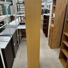 ★リユースのサカイ高崎店★TJ13657  棚 ライトブラウン H175×D27.2×W43.7 クリーニング済みの画像