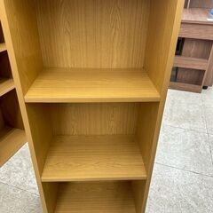 ★リユースのサカイ高崎店★TJ13657  棚 ライトブラウン H175×D27.2×W43.7 クリーニング済みの画像