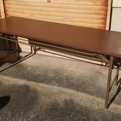 折りたたみテーブル　４台の画像