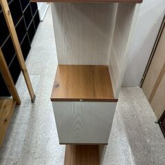 ★リユースのサカイ高崎店★TJ13659 (株)ティ・アイ・アイ 飾り棚 茶系 H104.7×D25×W60 クリーニング済みの画像