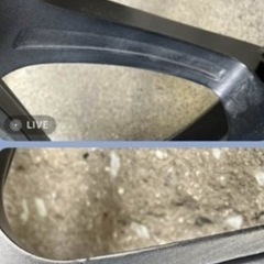 美品？　Laffite（ラフィット）　17インチ7J  114.3  IN38 205/45/17の画像