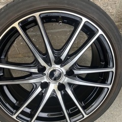 美品？　Laffite（ラフィット）　17インチ7J  114.3  IN38 205/45/17の画像