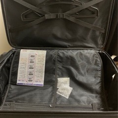 ヴァンテム Vantemz ソフトキャリーキャリーL 軽量　TAS LOCK    付属品　未使用のまま、すべて揃ってます。　鍵　2個の画像