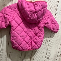 mont-bell 　モンベル　　リバーシブルアウター　80 フード取り外し可の画像