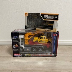 〈美品〉レッカー車　ショベルカー　の画像