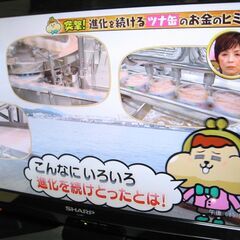 シャープ AQUOS 20型液晶テレビの画像