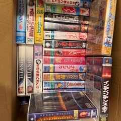 VHS大量の画像