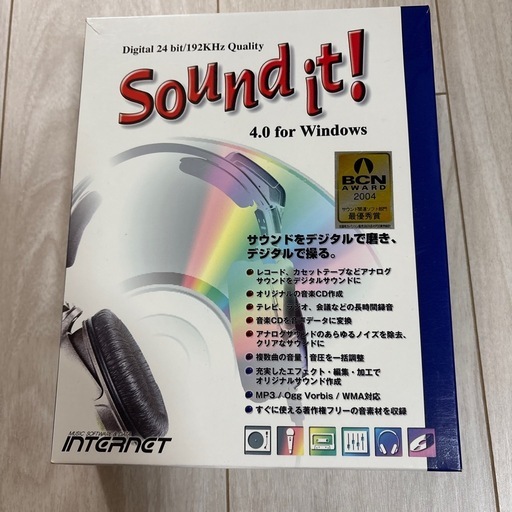 Sound it! 4 for windows 【中古品】 Sound it! （サウンドイット！）4.0 (よき) 岡山の周辺機器の中古