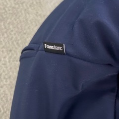 フランフラン紺色無地ビーズソファ直径52センチの画像