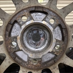 【取引中】スタッドレスタイヤ　ホイール付き 15インチ 195/65R15　の画像