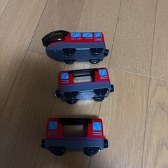 スピードシティ　木製トレイン　消火しよう！消防車両トレインセットの画像