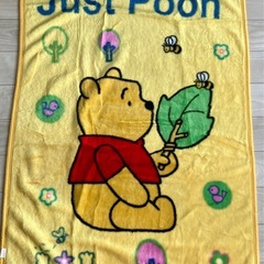 無料 プーさん　毛布の画像