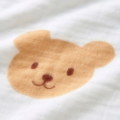 【新品】ミキハウス ガーゼ バスタオルの画像