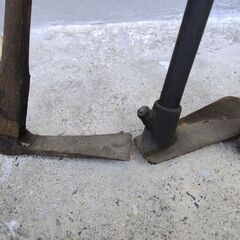 農具 鍬4点の画像