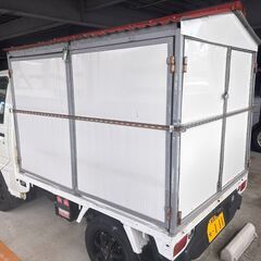 H13年 スバル サンバー トラック AT   箱付　キャンパー＆販売車両　使い方色々　低走行車両の画像