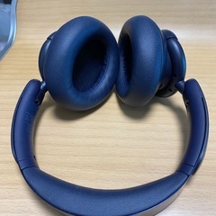 青アンカーヘッドホンの画像