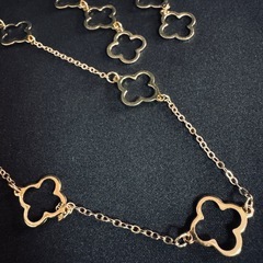  S2*《ゴールド》*クローバー♣️アクセサリーセットの画像