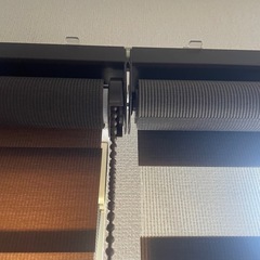 ★急募【ニトリ】2組セット調光ロールカーテン/ブラウンの画像