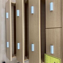 A-858【リユースのサカイ野々市店】ジモティ来店特価‼  整理タンス 木目調 ブラウン  ※クリーニング済みの画像