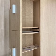 A-858【リユースのサカイ野々市店】ジモティ来店特価‼  整理タンス 木目調 ブラウン  ※クリーニング済みの画像