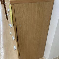 A-858【リユースのサカイ野々市店】ジモティ来店特価‼  整理タンス 木目調 ブラウン  ※クリーニング済みの画像