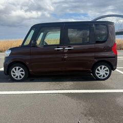 個人分割可❗️　ローン審査無し❗️　タント　4WD　Xグレード　H27　8万km　パワスラ　ナビ　バックカメラ　即納できます🙌の画像