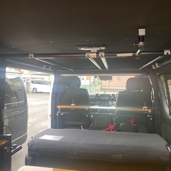 ハイエース　荷台　システムパーツの画像