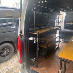 ハイエース　荷台　システムパーツの画像